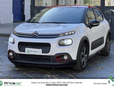 Citroen C3 CITROEN C3 BlueHDi 100 S&S Shine Bianco usata Messina