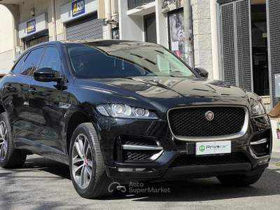 Jaguar F-Pace JAGUAR F-Pace 2.0 D 180 CV AWD aut. R-Sport Nero usata Messina