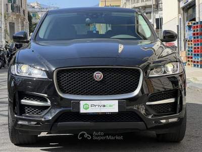 Jaguar F-Pace JAGUAR F-Pace 2.0 D 180 CV AWD aut. R-Sport Nero usata Messina