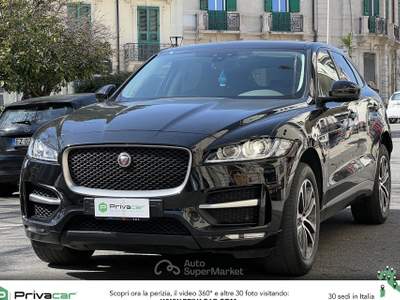Jaguar F-Pace JAGUAR F-Pace 2.0 D 180 CV AWD aut. R-Sport Nero usata Messina