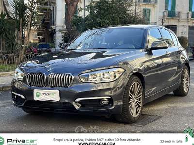 BMW Serie 1 116d BMW 116d 5p. Sport Grigio usata Messina