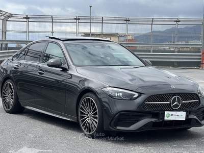 Mercedes-Benz Classe C MERCEDES C 220 d Mild hybrid AMG Line Premium Plus Nero usata Messina