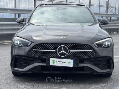 Mercedes-Benz Classe C MERCEDES C 220 d Mild hybrid AMG Line Premium Plus Nero usata Messina