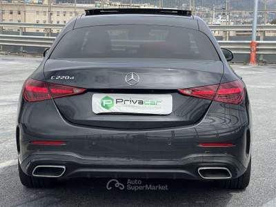 Mercedes-Benz Classe C MERCEDES C 220 d Mild hybrid AMG Line Premium Plus Nero usata Messina