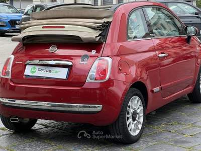 Fiat 500 FIAT 500 C 1.2 Lounge Rosso usata Messina