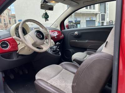 Fiat 500 FIAT 500 C 1.2 Lounge Rosso usata Messina