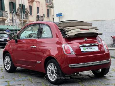Fiat 500 FIAT 500 C 1.2 Lounge Rosso usata Messina