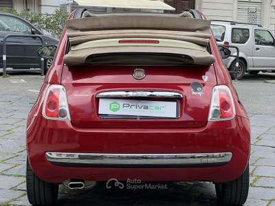 Fiat 500 FIAT 500 C 1.2 Lounge Rosso usata Messina