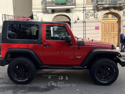 Jeep Wrangler JEEP Wrangler 2.8 CRD DPF Sahara Auto Rosso usata Messina