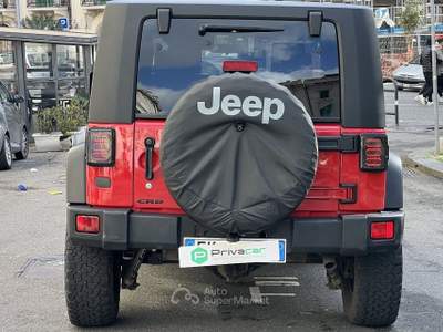 Jeep Wrangler JEEP Wrangler 2.8 CRD DPF Sahara Auto Rosso usata Messina
