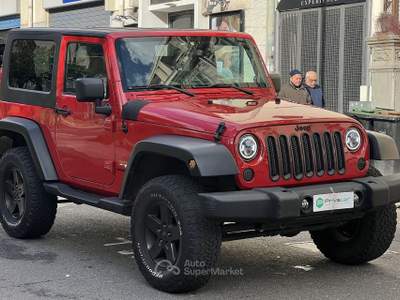 Jeep Wrangler JEEP Wrangler 2.8 CRD DPF Sahara Auto Rosso usata Messina