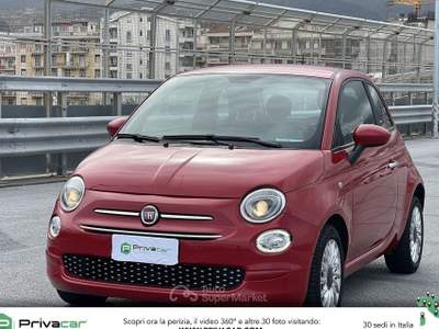 Fiat 500 FIAT 500 1.0 Hybrid Cult Rosso usata Messina
