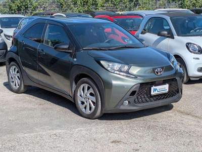 Toyota Aygo X 1.0cc 72cv - Telecam CruiseControl Lane Assist Verde usata Roma