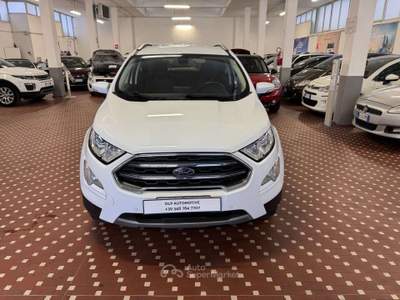 Ford EcoSport 1.0 EcoBoost 100 CV ST-Line Black Edition Bianco usata Cinisello Balsamo