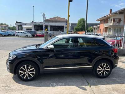 Volkswagen T-Roc 1.0 TSI 115 CV Style BlueMotion Tech UNICO PROPRIE Nero usata Saluzzo