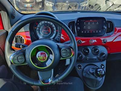 Fiat 500 FIAT 500 1.0 FIREFLY HYBRID 70CV 500 1.0 FireFly Hybrid 70cv Rosso usata Roma