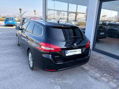 Peugeot 308 SW ALLURE PACK BlueHDi 130 EAT8 SPOTICAR Nero usata Bagnaria Arsa