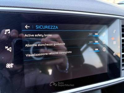 Peugeot 308 SW ALLURE PACK BlueHDi 130 EAT8 SPOTICAR Nero usata Bagnaria Arsa