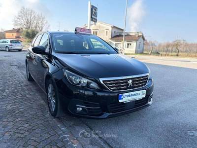 Peugeot 308 SW ALLURE PACK BlueHDi 130 EAT8 SPOTICAR Nero usata Bagnaria Arsa