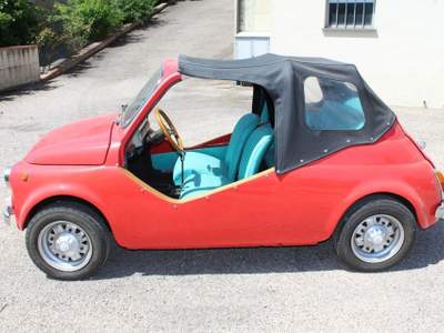 Fiat 500 CABRIO ESEMPLARE UNICO DA OMOLOGARE Rosso usata Magione