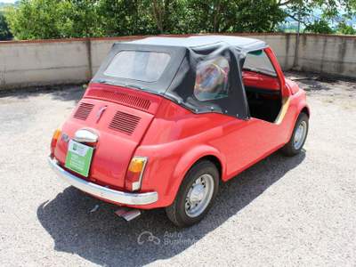 Fiat 500 CABRIO ESEMPLARE UNICO DA OMOLOGARE Rosso usata Magione