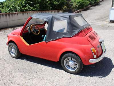 Fiat 500 CABRIO ESEMPLARE UNICO DA OMOLOGARE Rosso usata Magione