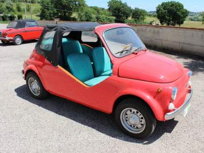Fiat 500 CABRIO ESEMPLARE UNICO DA OMOLOGARE Rosso usata Magione