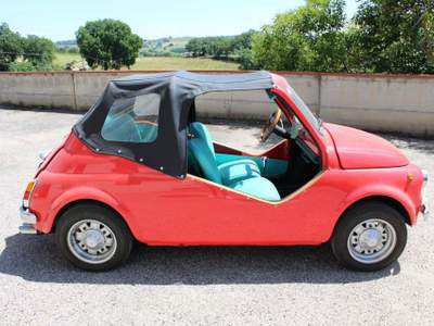 Fiat 500 CABRIO ESEMPLARE UNICO DA OMOLOGARE Rosso usata Magione