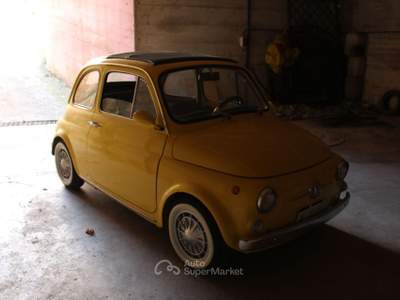 Fiat 500 DEL 1968 RESTAURO TOTALE PERSONALIZZATO Giallo usata Magione