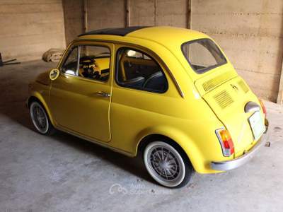 Fiat 500 DEL 1968 RESTAURO TOTALE PERSONALIZZATO Giallo usata Magione