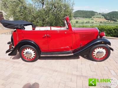 Fiat 508 Balilla 508 TORPEDO targa ORO Rosso usata Magione