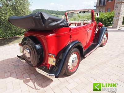 Fiat 508 Balilla 508 TORPEDO targa ORO Rosso usata Magione