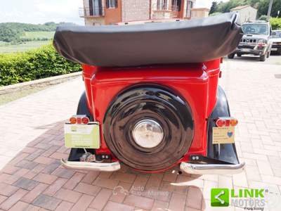 Fiat 508 Balilla 508 TORPEDO targa ORO Rosso usata Magione