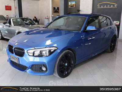 BMW Serie 1 118d BMW 1 series 118 d M Sport X Drive #11076 Blu/Azzurro usata Mazzano