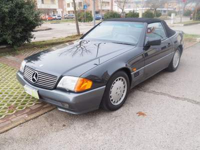 Mercedes-Benz SL SL-24 cat ASI 1991 UNICO PROPRIETARIO Nero usata Magione
