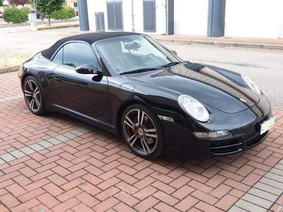 Porsche 911 CARRERA 4S CABRIO MANUALE Nero usata Magione
