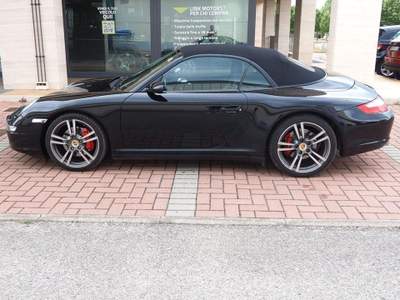Porsche 911 CARRERA 4S CABRIO MANUALE Nero usata Magione