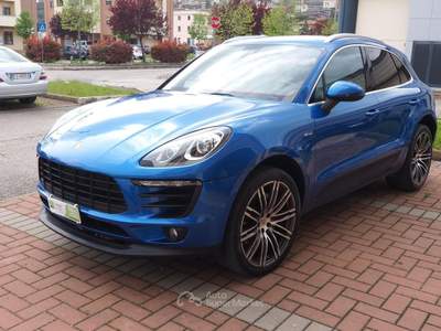 Porsche Macan 3.0 S V6 DIESEL FINANZIABILE CON GARANZIA 12 MESI Blu/Azzurro usata Magione