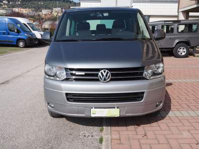 Volkswagen Caravelle T5 AUTOMATICO 4 MOTION 2.0 TDI PASSO LUNGO Grigio usata Magione
