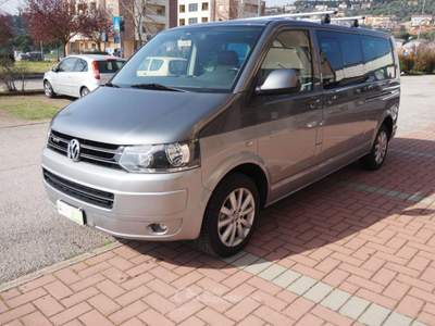 Volkswagen Caravelle T5 AUTOMATICO 4 MOTION 2.0 TDI PASSO LUNGO Grigio usata Magione