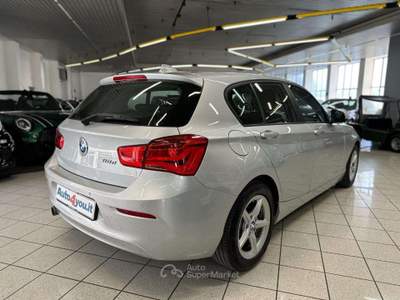 BMW Serie 1 118d 118 d 5p. Advantage - UNICO PROPRIETARIO Argento usata Monza