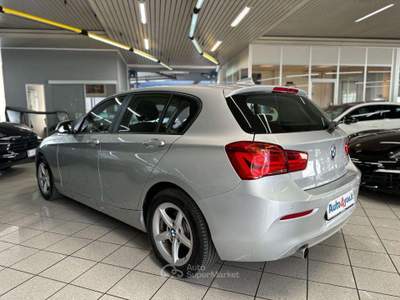 BMW Serie 1 118d 118 d 5p. Advantage - UNICO PROPRIETARIO Argento usata Monza