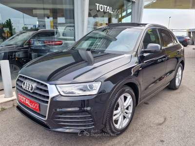 Audi Q3 2.0 TDI 184 CV quattro S tronic S line Nero usata Bassano del Grappa