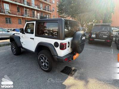Jeep Wrangler 4 serie Wrangler 2.2 Mjt II Rubicon Bianco usata Cologno Monzese
