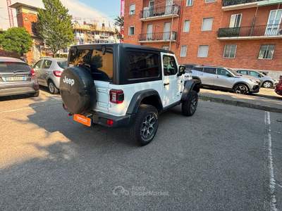 Jeep Wrangler 4 serie Wrangler 2.2 Mjt II Rubicon Bianco usata Cologno Monzese