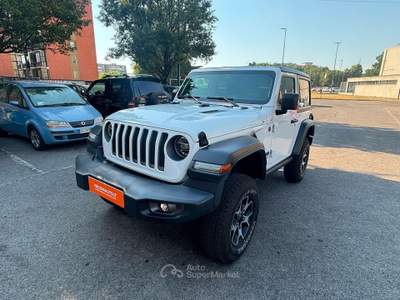 Jeep Wrangler 4 serie Wrangler 2.2 Mjt II Rubicon Bianco usata Cologno Monzese