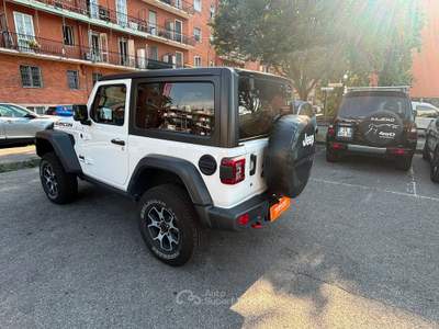 Jeep Wrangler 4 serie Wrangler 2.2 Mjt II Rubicon Bianco usata Cologno Monzese
