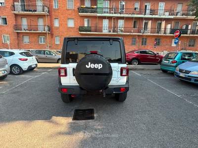 Jeep Wrangler 4 serie Wrangler 2.2 Mjt II Rubicon Bianco usata Cologno Monzese