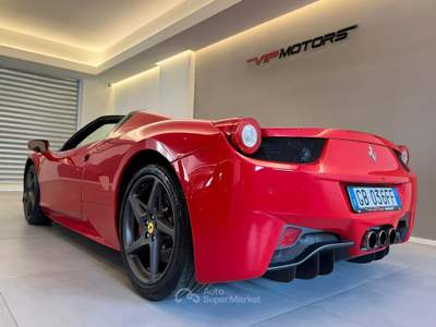 Ferrari 458 FERRARI 458 SPIDER DCT STRAFULL Rosso usata Latina