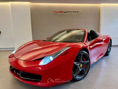Ferrari 458 FERRARI 458 SPIDER DCT STRAFULL Rosso usata Latina